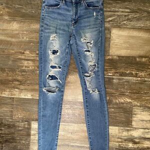 American-eagle Women's Blue Jeans